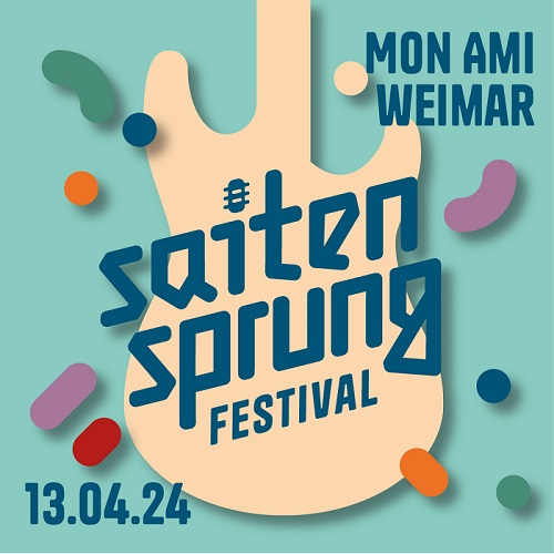 Flyer. Saitensprung-Festival, 13.04.  